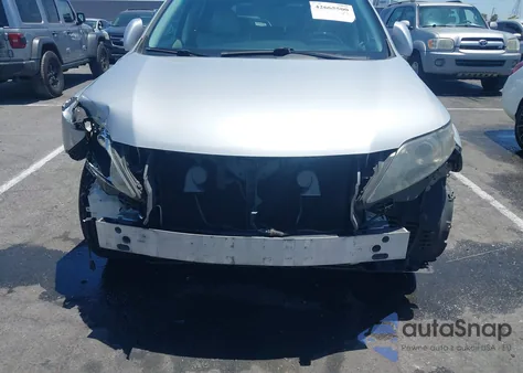 2010 Lexus Rx 350 z USA, uszkodzony, nr VIN 2T2ZK1BA0AC001133